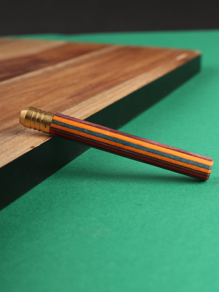 Choctaw Rainbow Cigarette Holder | Orange - Red - Blue - Purple-Image 1