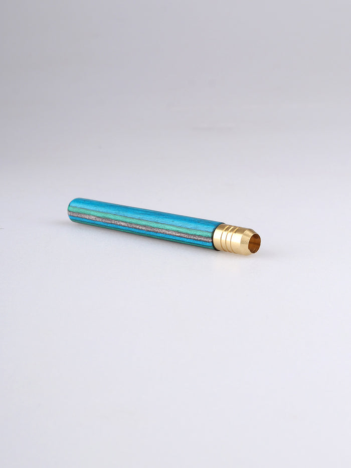 Choctaw Rainbow Cigarette Holder | Blue - Grey - Green-Image 2