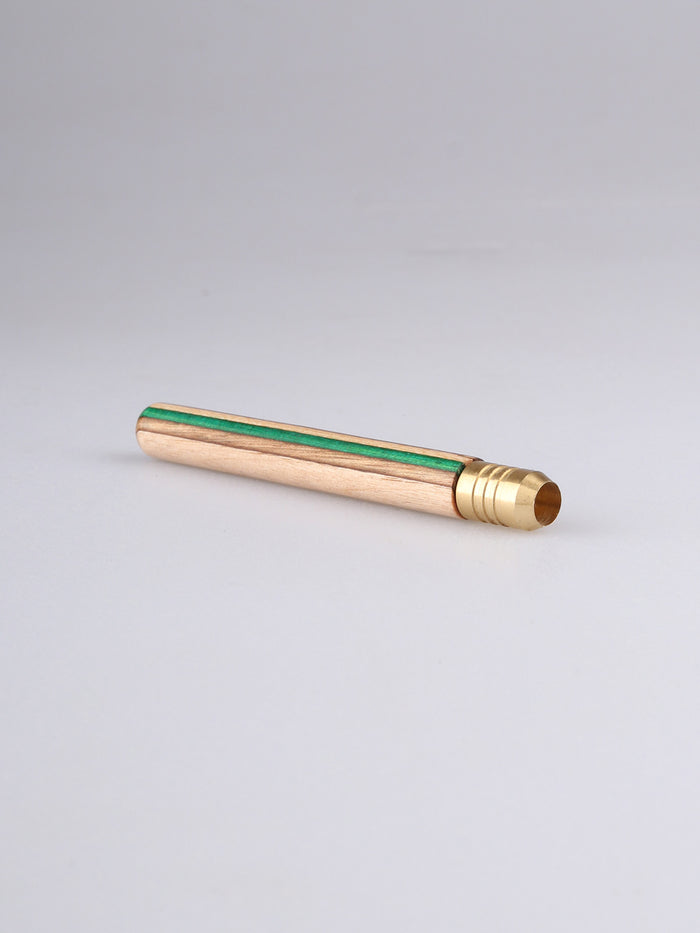Choctaw Rainbow Cigarette Holder | Green - Brown - Tan-Image 2