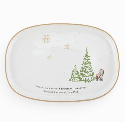 Christmas All Around Ceramic Platter