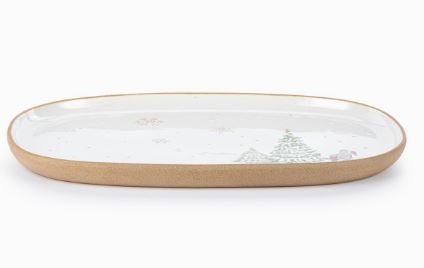 Christmas All Around Ceramic Platter