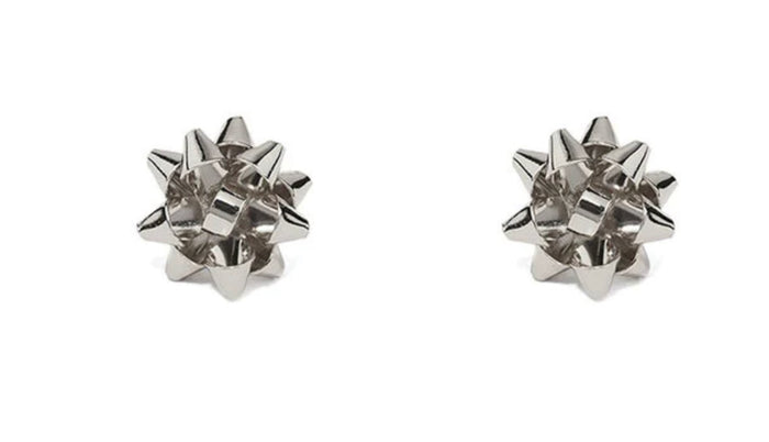 Christmas Bow Stud Earrings