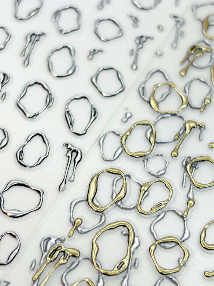 Chrome Designs Self Adhesive Decals | Lula Beauty