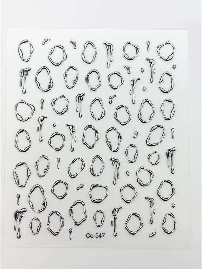 Chrome Designs Self Adhesive Decals | Lula Beauty