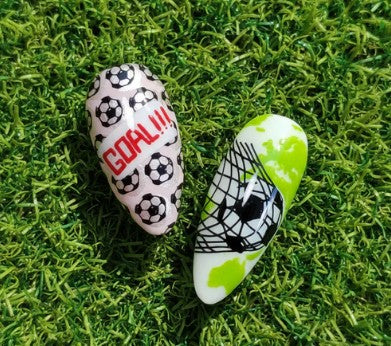 CJS-408 The Beautiful Game | Clear Jelly Stamping Plate