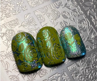 CJS-411 Garden Layers | Clear Jelly Stamping Plate