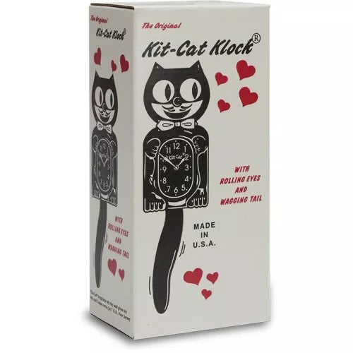 Classic Lady Kit Cat Clock