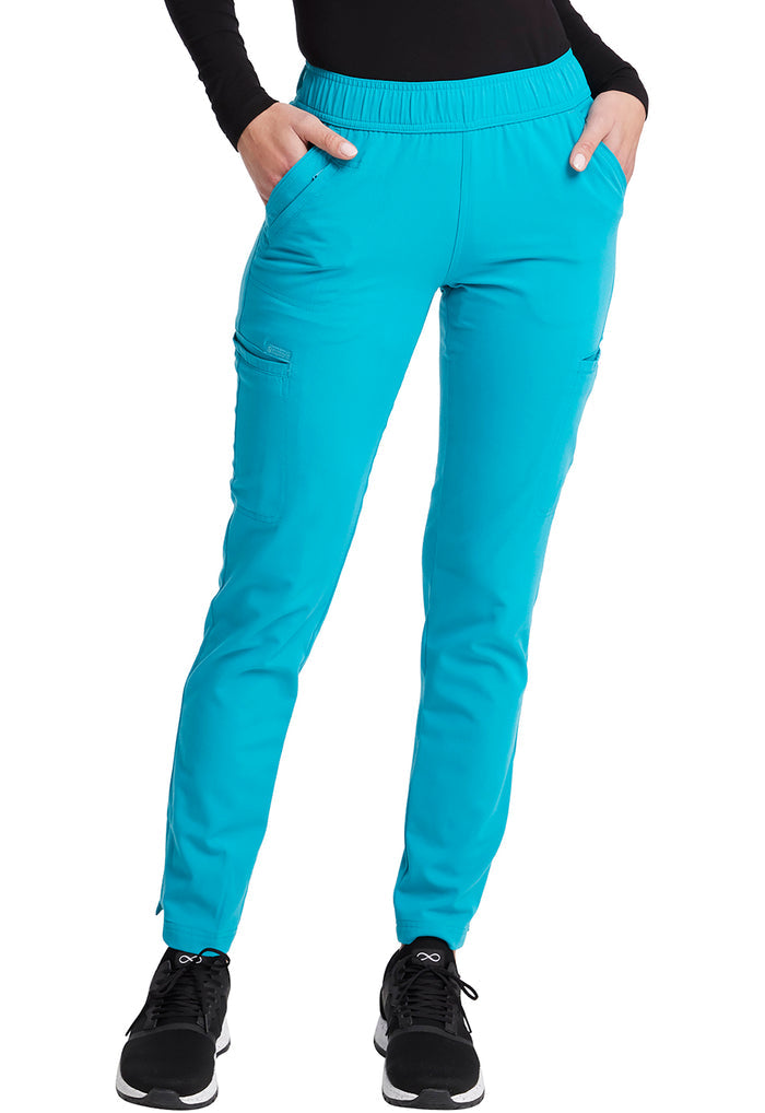 Clearance Cherokee Euphoria Mid Rise Tapered Leg Drawstring Scrub Pants