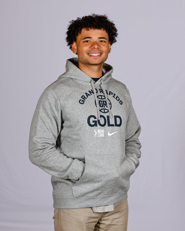 NIKE Club Fleece Hoodie - Gray
