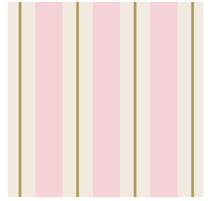 cocktail pink stripe napkin