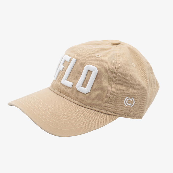 (code)word BFLO Sand & White Dad Hat