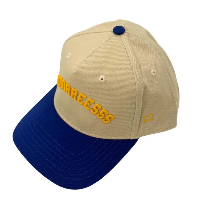 (code)word Sccoorreesss Cream Two Tone Yellow & Royal  Hat