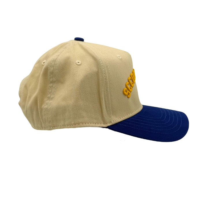 (code)word Sccoorreesss Cream Two Tone Yellow & Royal  Hat