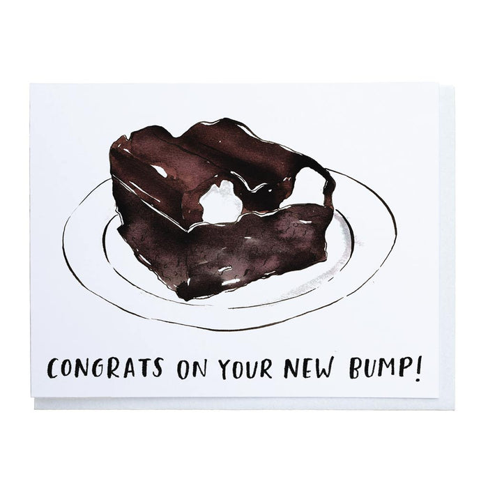 Congrats on the New Bump Card - City Bird