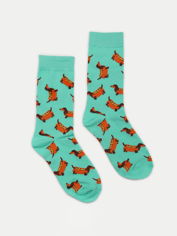 Cosmic Crew Socks | Sausage Dog-Image 1