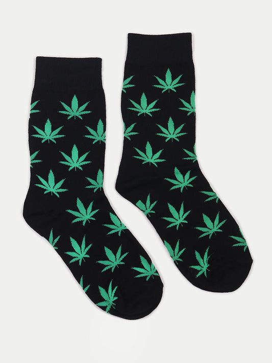 Cosmic Crew Socks | Leaf-Image 1