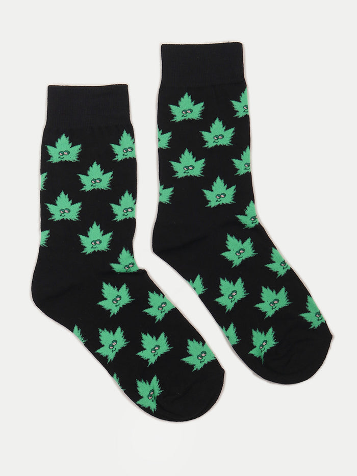 Cosmic Crew Socks | Happy Leaf-Image 1