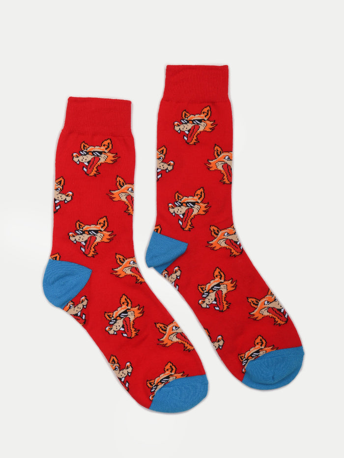 Cosmic Crew Socks | Far Out Fox-Image 1