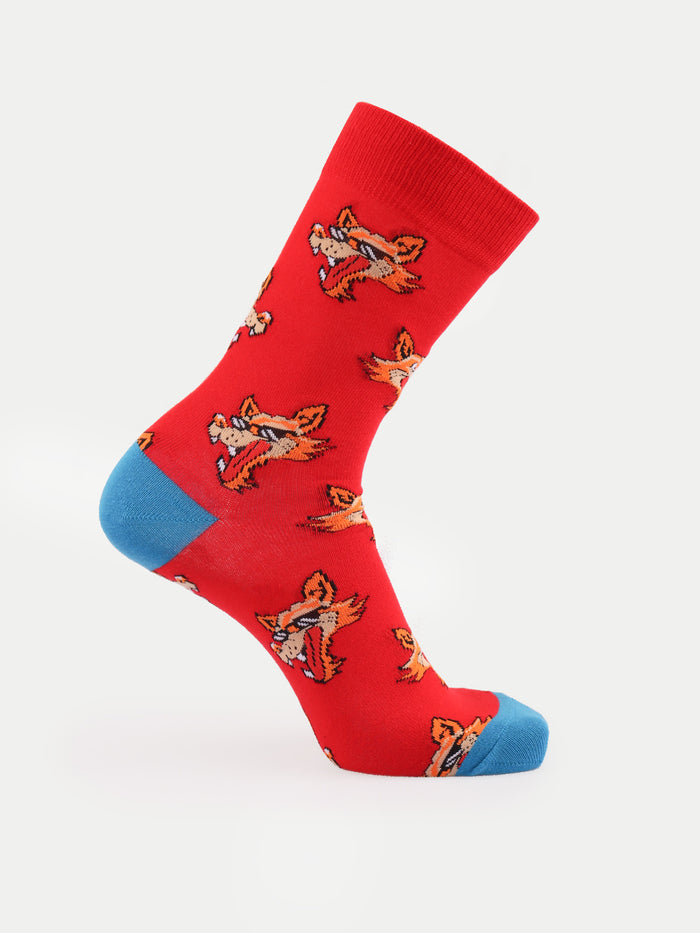 Cosmic Crew Socks | Far Out Fox-Image 2
