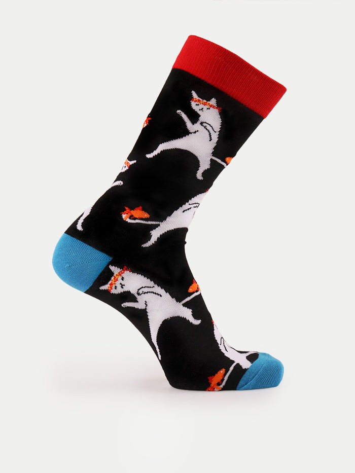 Cosmic Crew Socks | Cat Dance-Image 2