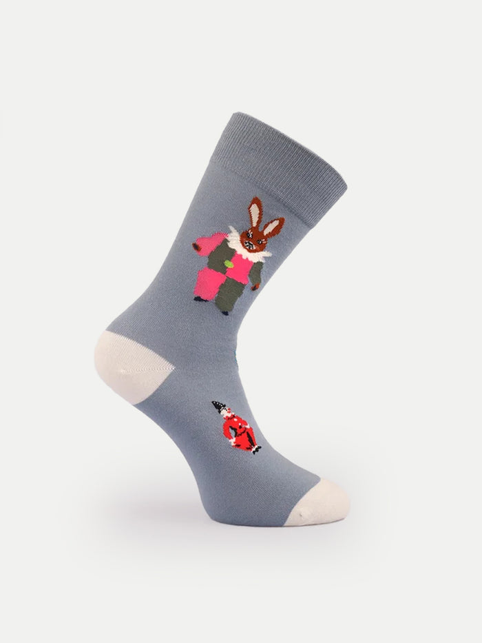 Cosmic Crew Socks | Bunny in Wonderland-Image 2