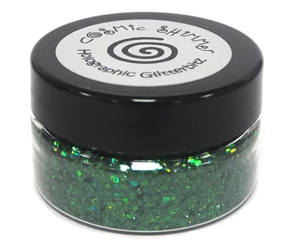 Cosmic Shimmer - Holographic Glitterbitz - Emerald Shimmer. Available in Bowmanville Ontario Canada.