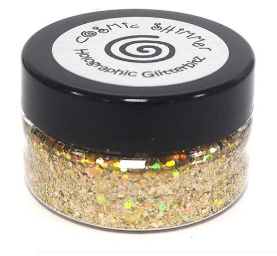 Cosmic Shimmer - Holographic Glitterbitz - Golden Haze. Available in Bowmanville Ontario Canada.