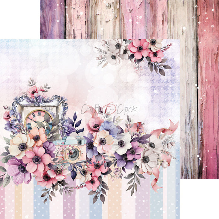 Craft O'Clock - 6X6 Paper Pad - It's My Party. Available at Embellish Away located in Bowmanville Ontario Canada.