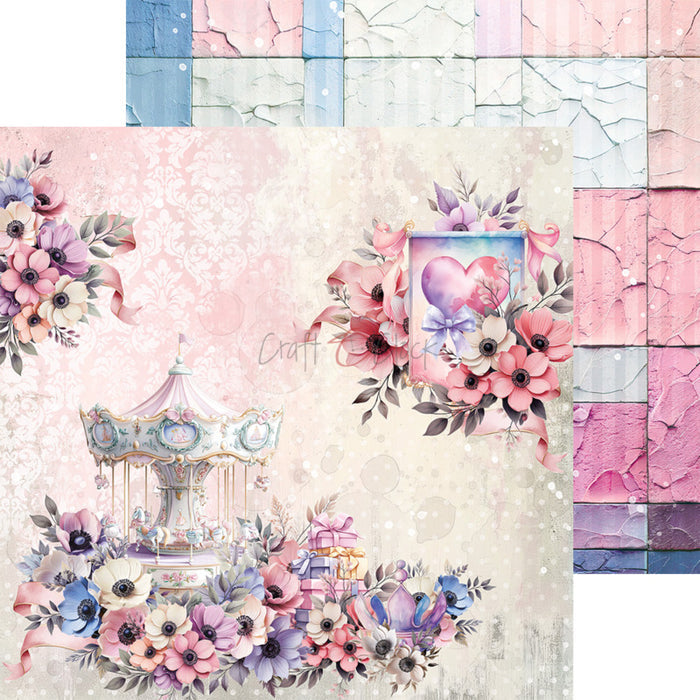 Craft O'Clock - 6X6 Paper Pad - It's My Party. Available at Embellish Away located in Bowmanville Ontario Canada.