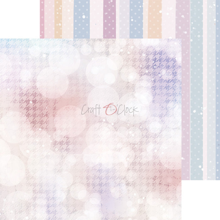 Craft O'Clock - 8X8 Basics Paper Pad - It's My Party. Available at Embellish Away located in Bowmanville Ontario Canada.
