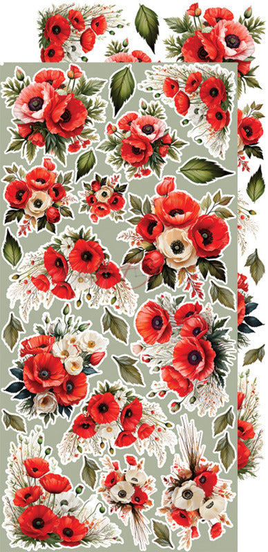 Craft O'Clock - Extras Set - Heart of the Sun - Flowers. Available at Embellish Away located in Bowmanville Ontario Canada.