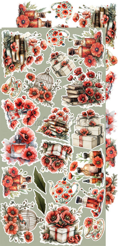 Craft O'Clock - Extras Set - Heart of the Sun - Flowers. Available at Embellish Away located in Bowmanville Ontario Canada.