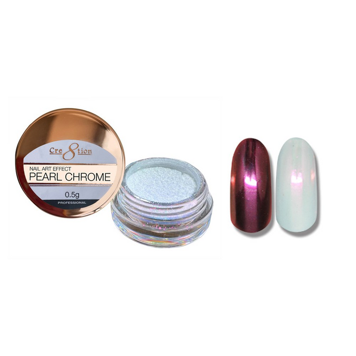 Cre8tion Pearl Chrome Nail Art Effect 1g #02