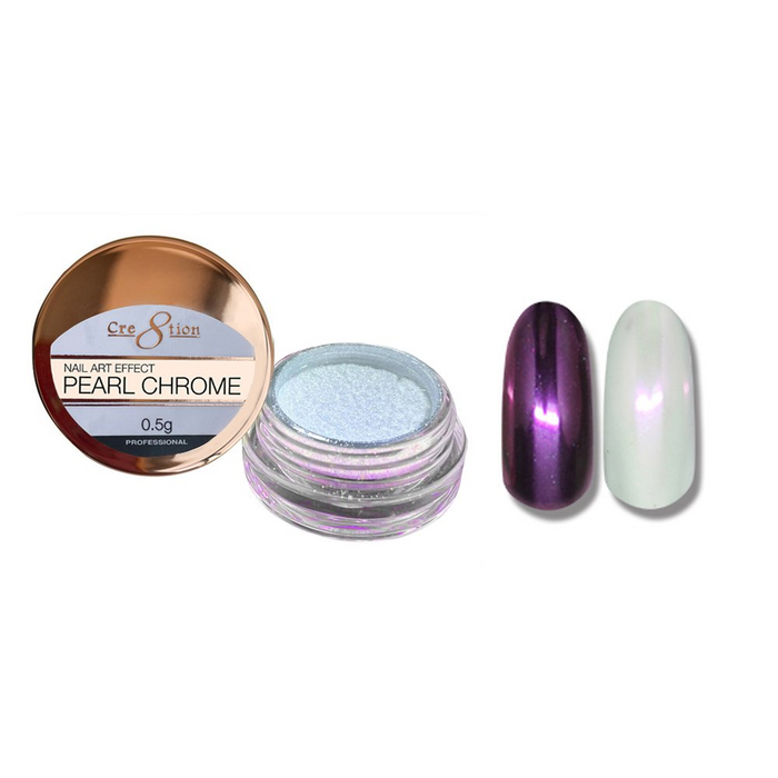 Cre8tion Pearl Chrome Nail Art Effect 1g #03