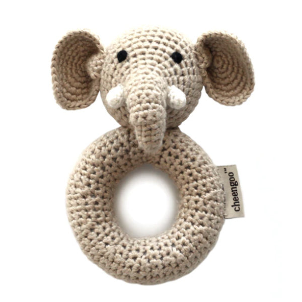 Crochet Ring Rattles - City Bird