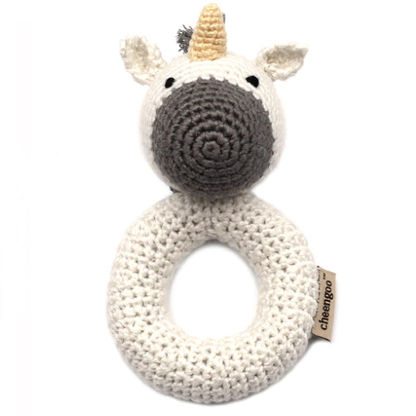 Crochet Ring Rattles - City Bird