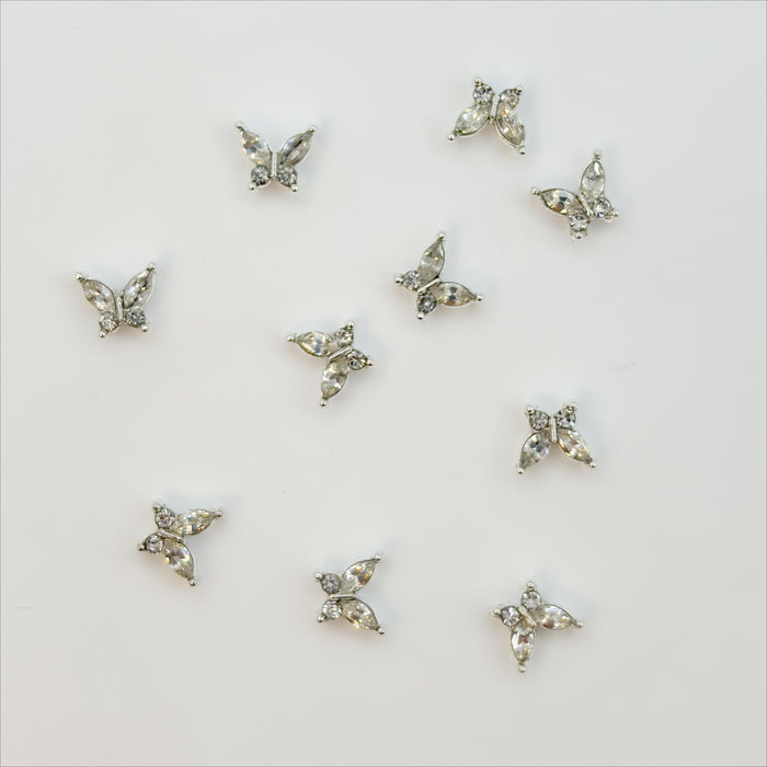 Crystal Butterfly Charms | Lula Beauty