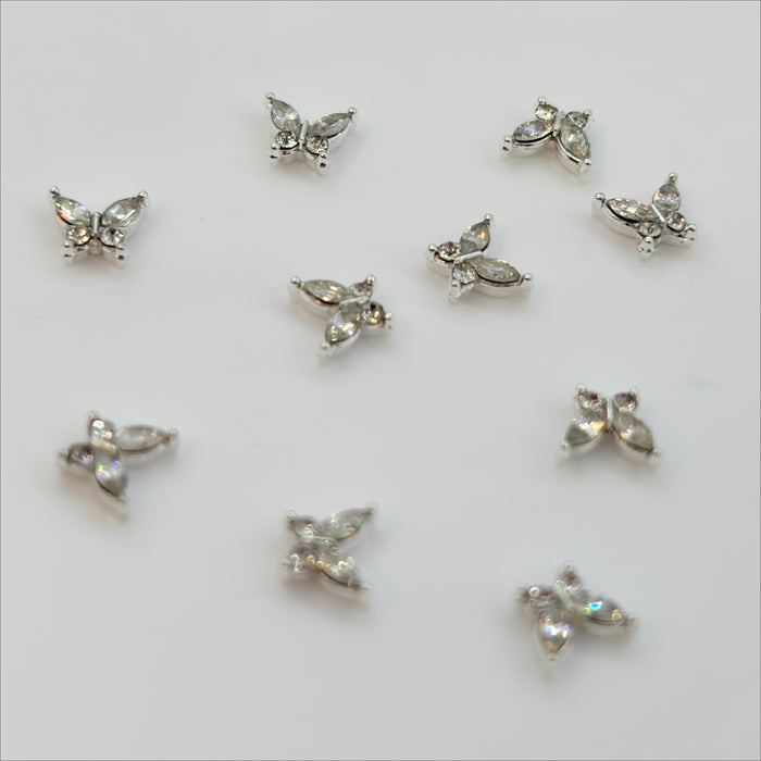 Crystal Butterfly Charms | Lula Beauty