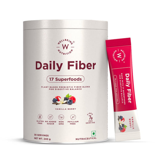Daily Fiber | Vanilla Berry Flavour