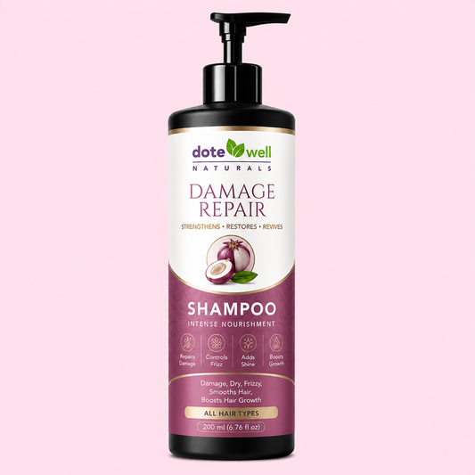Damage Repair Shampoo for Hair Strengthening & Frizz Control | Deep Nourishment for Dry & Damaged Hair | 200ml