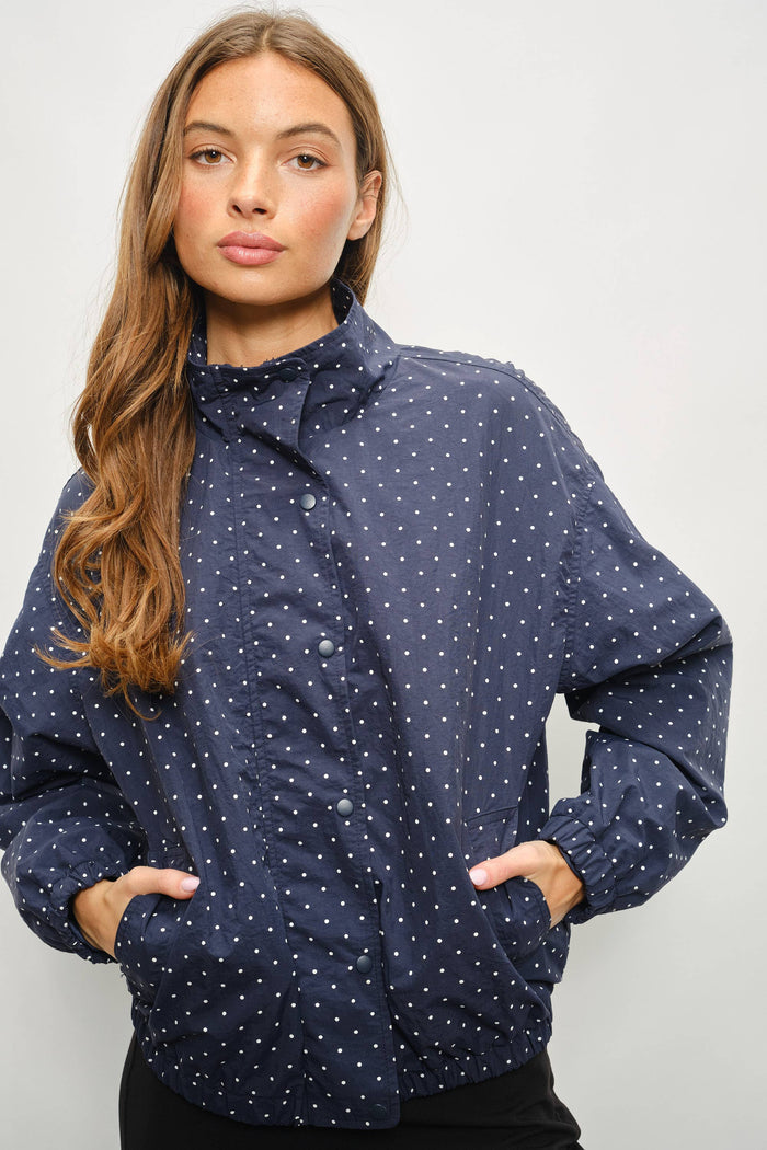 DAMON POLKA DOT WINDBREAKER