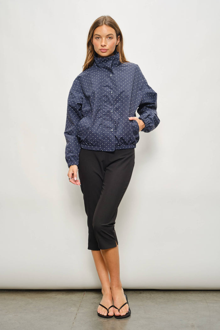 DAMON POLKA DOT WINDBREAKER