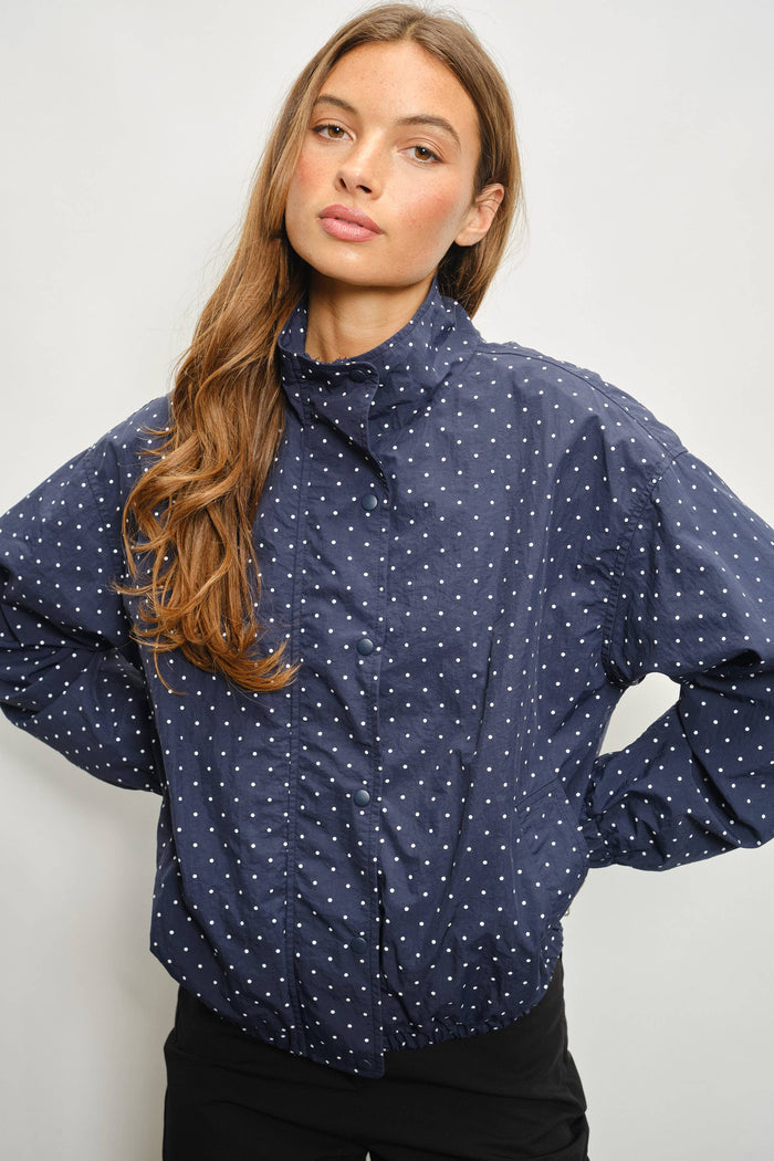 DAMON POLKA DOT WINDBREAKER