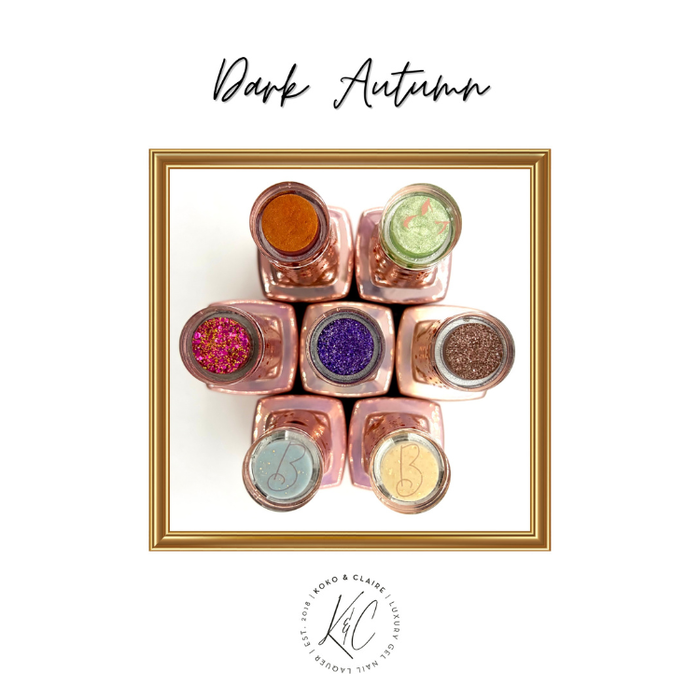 Dark Autumn  - Koko & Claire 7pc Polish Set
