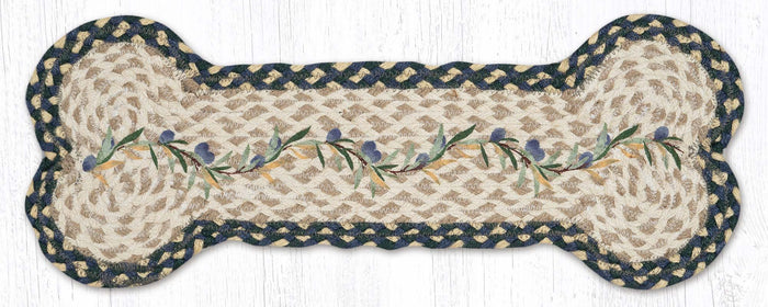 DBP-503 Olive Border Dog Bone