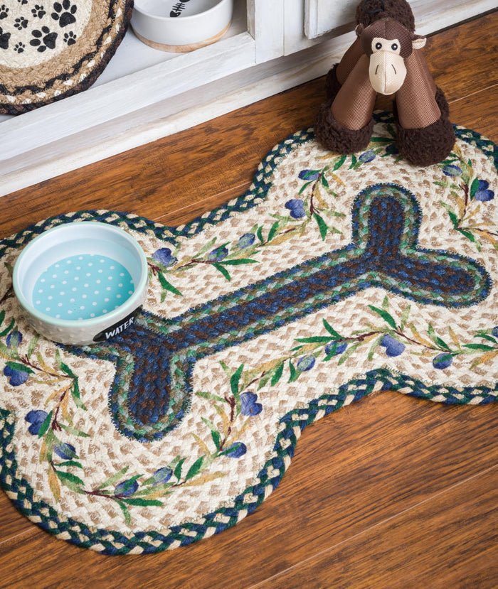 DBP-503 Olive Border Dog Bone