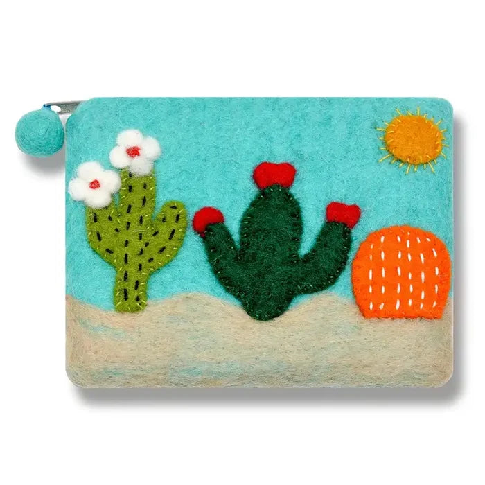 Dessert Theme Felted Coin Purse