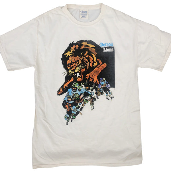 Detroit Lions Watercolor T-Shirt - City Bird