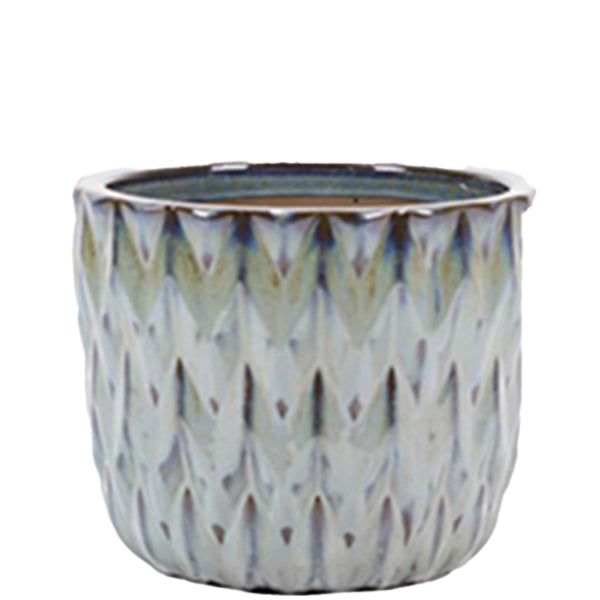 Diamond Cylinder Set Of 3 Green