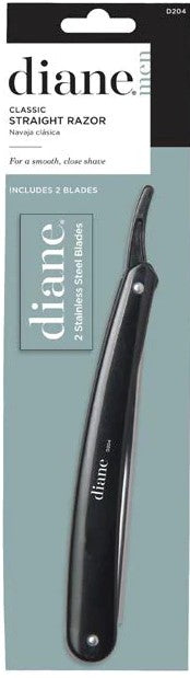 Diane Straight Razor with Two Blades # D204 - Palms Fashion Inc.